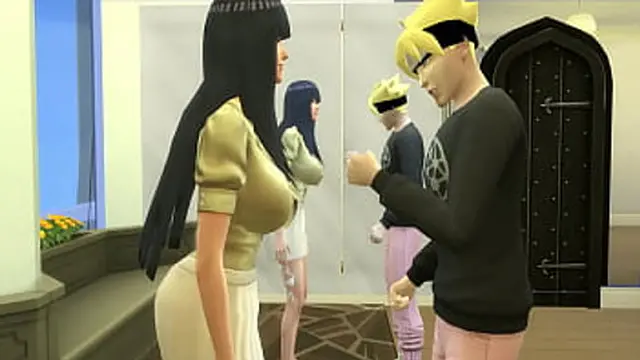 Hinata seduces her boyfriend &mdash;  craving his cock🍆 as he pleases her more than Naruto