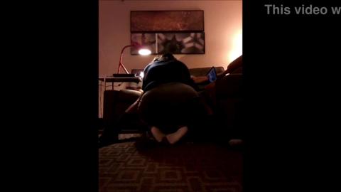 Deep throated ebony pleasure ride on a porcelain doll's arse