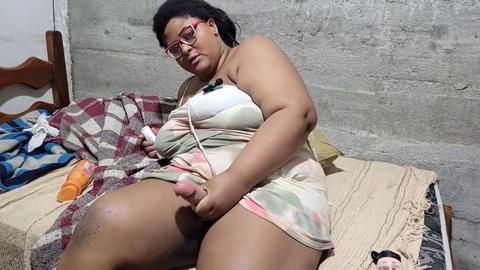 Mommy steps in and gets slammed by the big rod, cumming uncontrollably for sonny