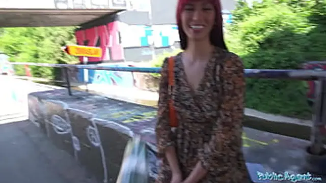 Pretty Face Public Blowjob and Wet Pussy🌮️ Show