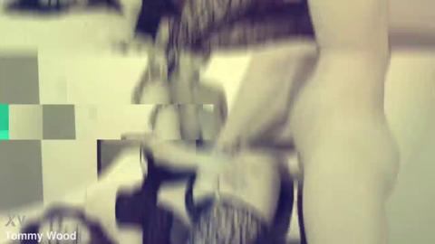 **Gigantic Booty Frenzy Unleashed on Two Porn Queens by One Hungry Stud**