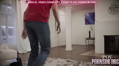 Raw Spanish studs bang desperate subs' asses in dirty threesomes