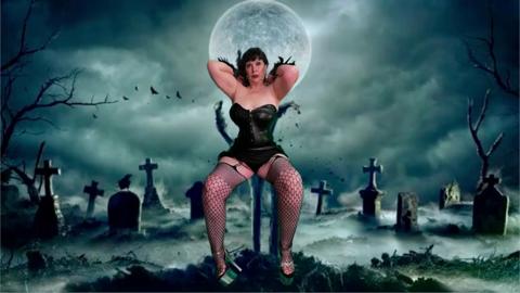 Heavy Metal Granny Cums For It Big Time!