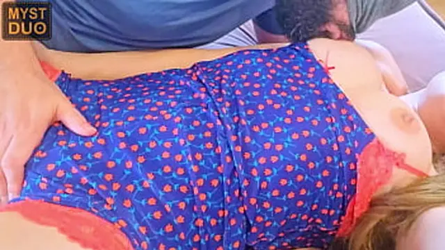 Playing with her nipple until she cums - Myst Duo