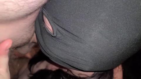 Masked femme fatale devours cock🌭, slurps cum in lewd, depraved Part 2