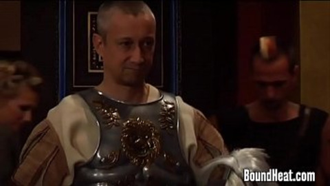 Rome's Bitching Whores Get Caned & Cums In 'Piss & Feces' Bondage Orgy