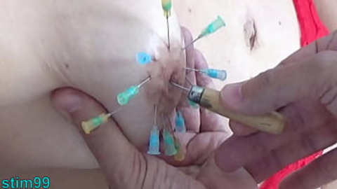 Madly loving girl gets bound, pierced, and injected in forbidden ways