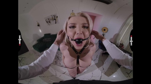 Double penetrated by two cocks in a dark, sultry room, sweet treat.