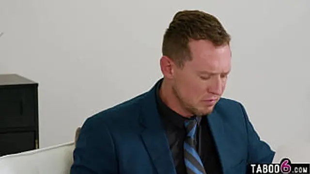 Lawyer stumbles upon busty latina MILF self-pleasuring