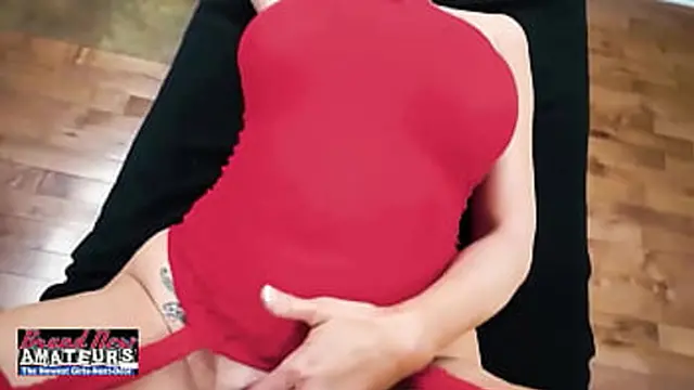 Skinny Blonde MILF Diana Deepthroats A Big Cock And Swallows Warm Cum!