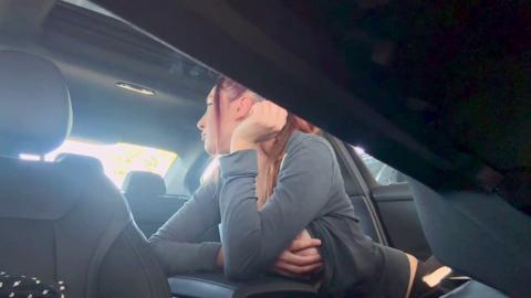 Artemisia Love Flirts with Her Busty Charm in the Car