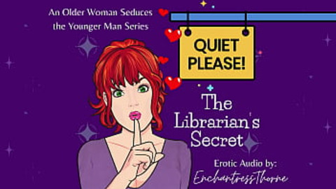 Shh, Be Quiet, Babe: Older Broad's Lustful Library Seduction Shindig