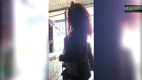 Curly-haired cougar gets her anal👌 abyss ravaged in warehouse deal, debt paid.