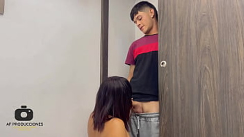 Stepson Spies, Pleasures MILF Mom's Bath, Cumming On Big Breasts - H.L.