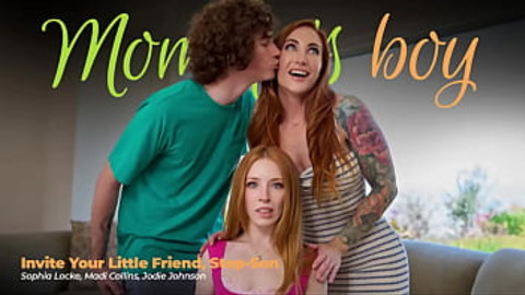 Step-siblings Engage in Forbidden Pleasures: Sophia, Madi, & Jodie's Daring Encounters