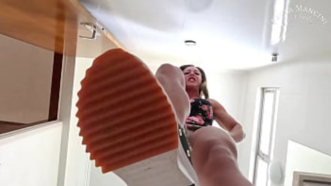 Horny🥵 Stomping Session: No Mercy, Hard And Explicit