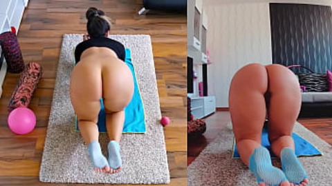 Unleashed Double Cam Workout Intimacy - Prepare for Hardcore Action!