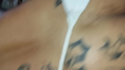Kitchen Whore Sucks Dick🌭, Gushes Milk & Orgasm💦 Foaming