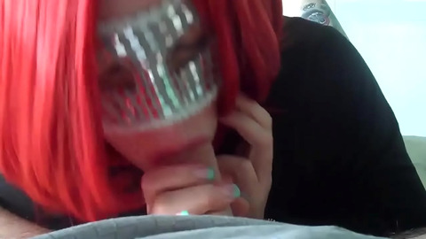Redhead Amateur Wife Devours Big Hard Cock🌭