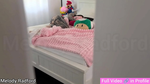 Dirty Step-Dad Entices Young Daugter