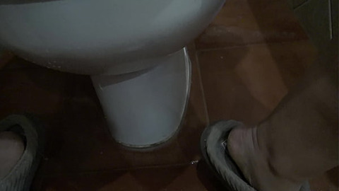 Teen Stepson Craves Explicit Urination Show