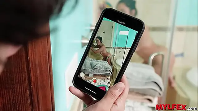 Mylfex - Lucky Boy Tries to Play Nice but Ends Up with milf in the Bath