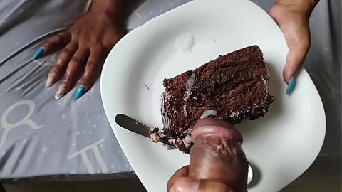Cake Sucked Dry with Spunk After Bad Milk Swap