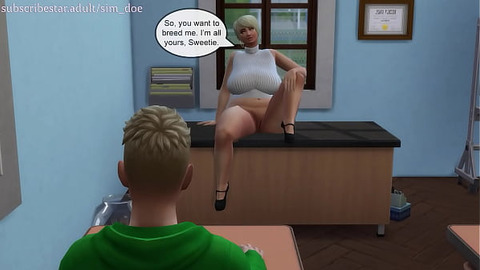 Student Impregnates Teacher: Seductive Preview