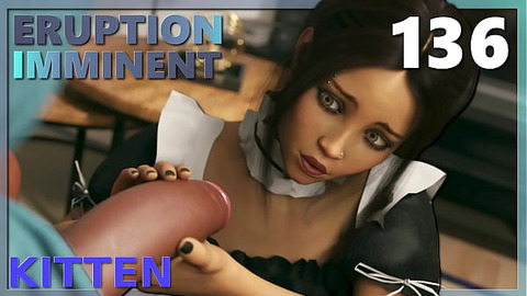 ERUPTION IMMINENT #136 • Her mouth awaits his cock🌭