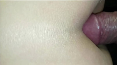 He pulls my hair and puts his cock in my anus, a big-ass brunette Latina with big natural tits anal