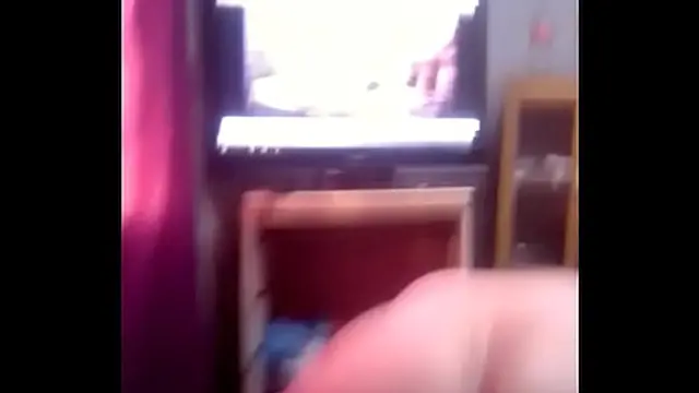 Fucking my fat filthy wife while watching video of me fucking tight petite teen step daughter Must watch free video