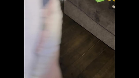 Messy Anal Fuck in the living room