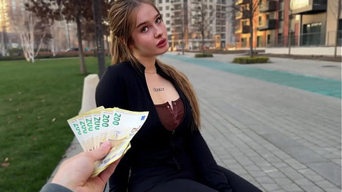 Poor Student Girl... She Believed That it's just a gift