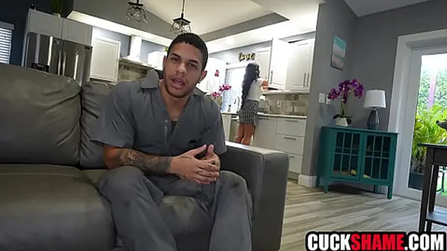 Cuck husband invites his worker for sex with wife