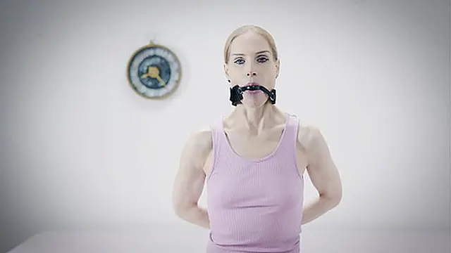 Austrian MILF tied and assfucked