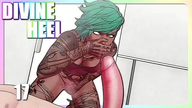 DIVINE HEEL #17 • She NEEDS to taste his hard &mdash;  shiny cock right now