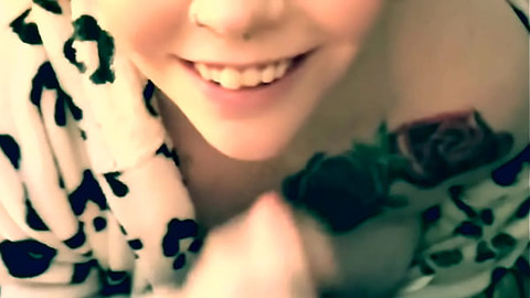 All smiles and cum shots