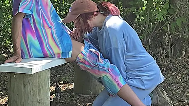Pervy Nerd Caught By Hot Horny Jogger - She Makes Me Fuck Her In Public!