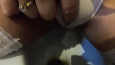 Dirty MILF loves golden pee- preview