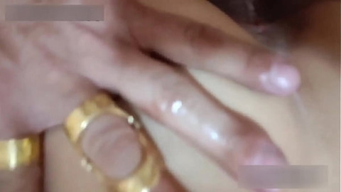Young Portuguese girl called Poderoso258 and his friends for a gangbang and put 3 cocks in her pussy