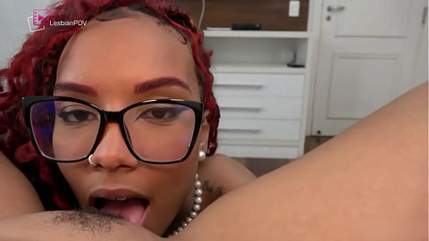 Black Girl Knows How to Lick Properly