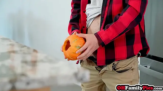 Pull your big hard dick out of pumpkin stepson and put it in my wet pussy