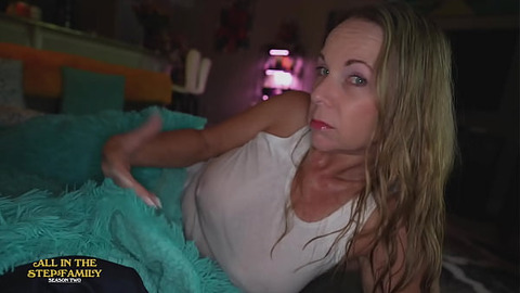 StepMom Caught In The Rain! ~ Kymber Leigh - AITSF250810