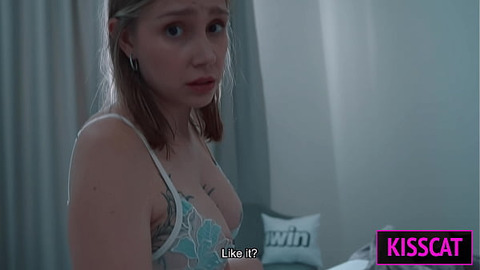 Why Step Mom Wakes with Step Son’s Cock in Hand Post-Fight — Will She Gets Face Cum in Share Bed?