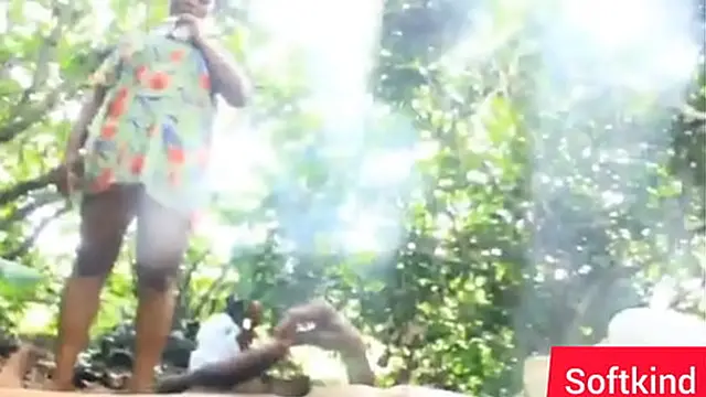 First time having sex with the local village BBC in the bush