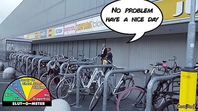 Dutch Goldigger takes BBC Anal Balls Deep