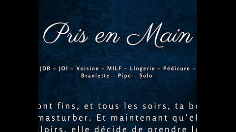 Taken in Hand by the Neighbor - French milf neighbor audio porn