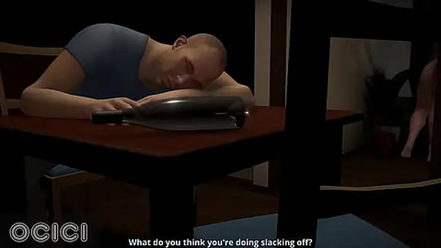 Next Door (VAM) - Sofa Sex From Behind - 3D Porn - OCICI