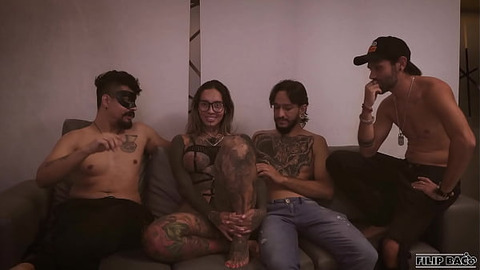 First time casting for a big butt colombian model