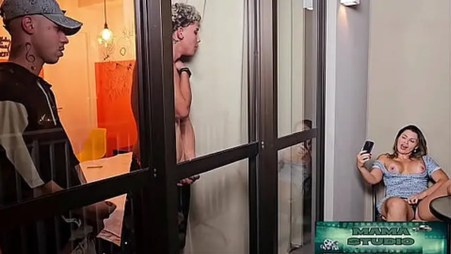 milf Studio presents: milf catches her two young girlfriend masturbating  She doesn′t let it go unpunished &mdash;  she goes after them and has great sex with both of them - Free